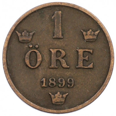 1 эре 1899 года Швеция