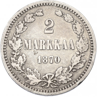 2 марки 1870 года Русская Финляндия