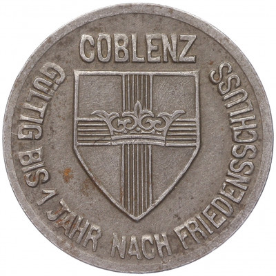 10 пфеннигов 1918 года Германия — город Кобленц (Нотгельд)