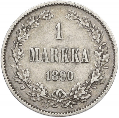 1 марка 1890 года Русская Финляндия