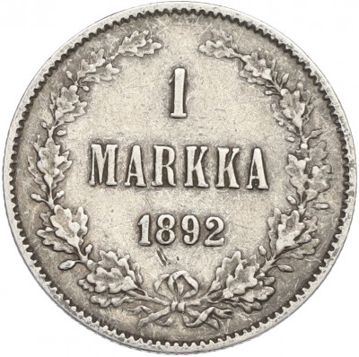 1 марка 1892 года Русская Финляндия