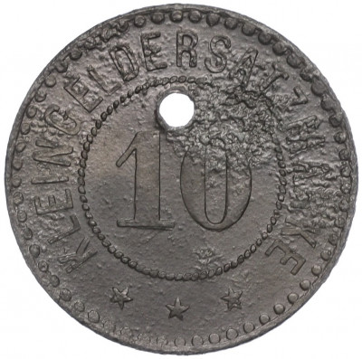10 пфеннигов 1918 года Германия — город Мосбах (Нотгельд)