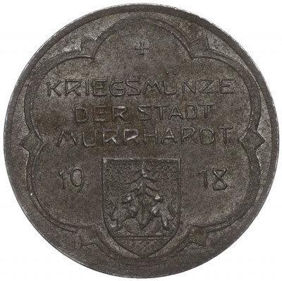 10 пфеннигов 1918 года Германия — город Мурхардт (Нотгельд)