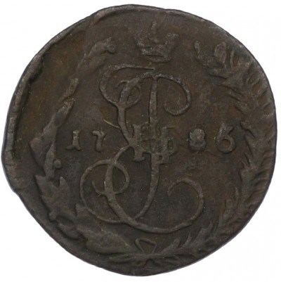 Денга 1786 года КМ