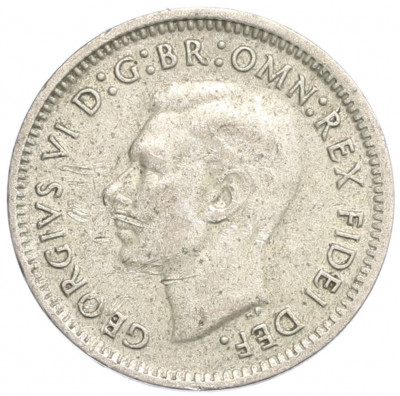 3 пенса 1952 года Австралия