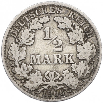 1/2 марки 1906 года A Германия