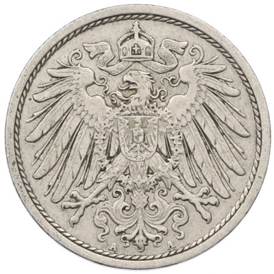 10 пфеннигов 1912 года A Германия