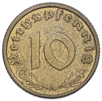 10 рейхспфеннигов 1938 года A Германия