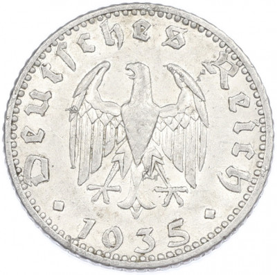 50 рейхспфеннигов 1935 года A Германия