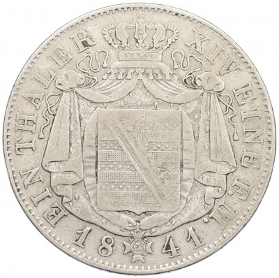 1 талер 1841 года Саксония