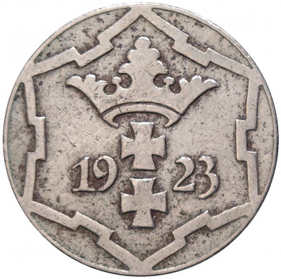 10 пфеннигов 1923 года Данциг