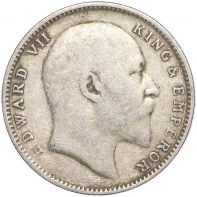 1 рупия 1907 года Британская Индия