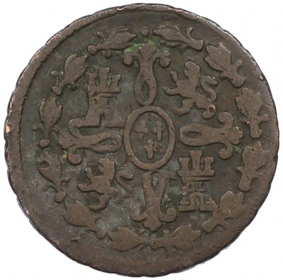 2 мараведи 1788 года Испания (Карл III)