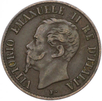 1 чентезимо 1861 года Италия