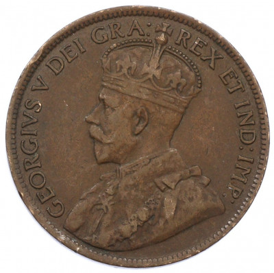 1 цент 1919 года Канада