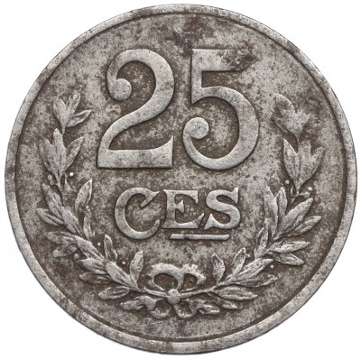 25 сантимов 1919 года Люксембург