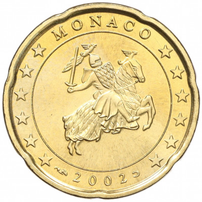 20 евроцентов 2002 года Монако