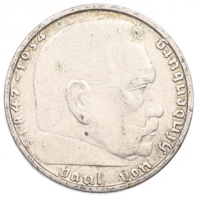 2 рейхсмарки 1938 года B Германия