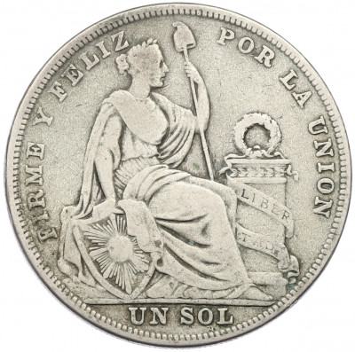 1 соль 1924 года Перу