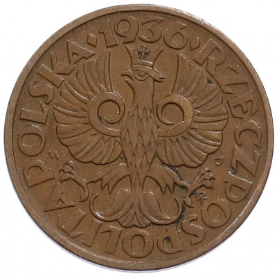 2 гроша 1936 года Польша