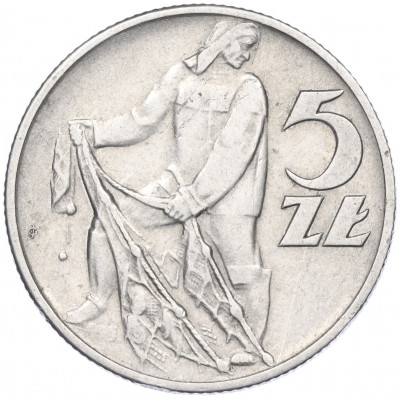 5 злотых 1958 года Польша