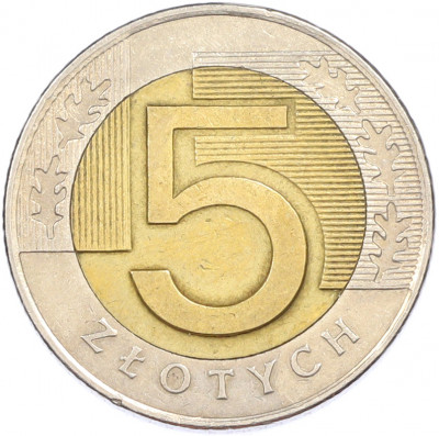 5 злотых 1994 года Польша