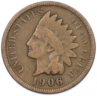 1 цент 1906 года США