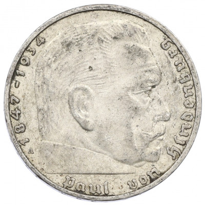 2 рейхсмарки 1939 года A Германия