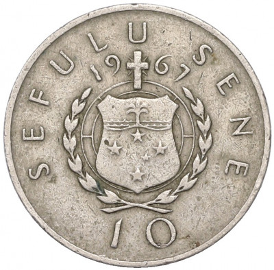 10 сене 1967 года Самоа