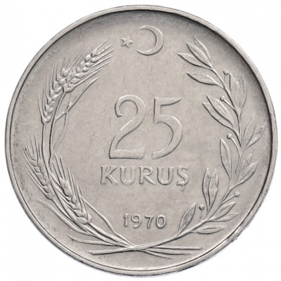 25 курушей 1970 года Турция