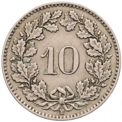 10 раппенов 1927 года Швейцария