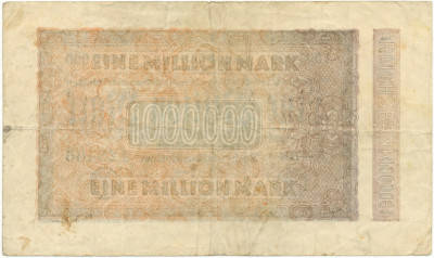 1 миллион марок 1923 года Германия