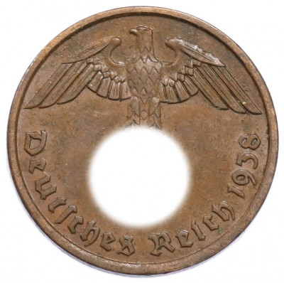 2 рейхспфеннига 1938 года A Германия