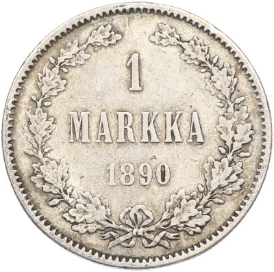 1 марка 1890 года Русская Финляндия