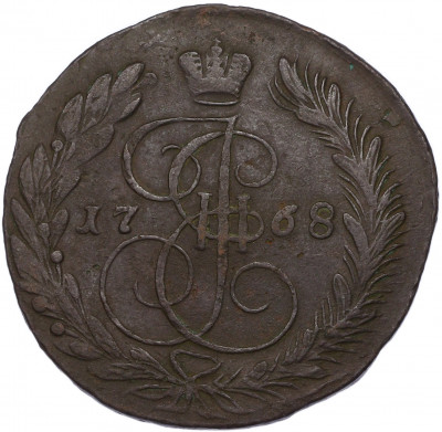 5 копеек 1768 года ЕМ