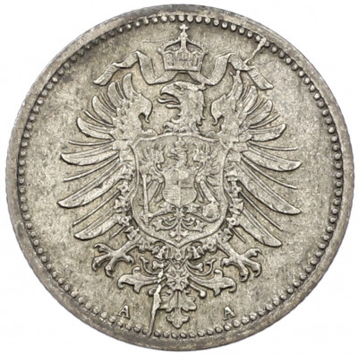 20 пфеннигов 1875 года A Германия