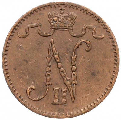 1 пенни 1911 года Русская Финляндия