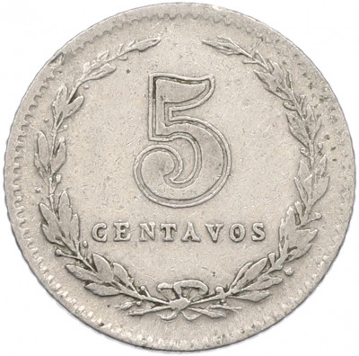 5 сентаво 1939 года Аргентина