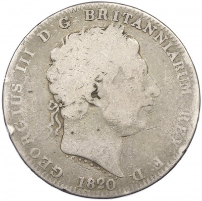 1 крона 1820 года Великобритания
