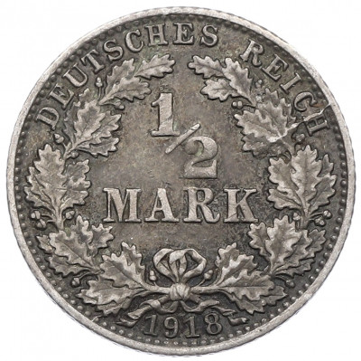 1/2 марки 1918 года A Германия