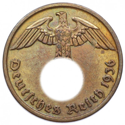 2 рейхспфеннига 1936 года A Германия