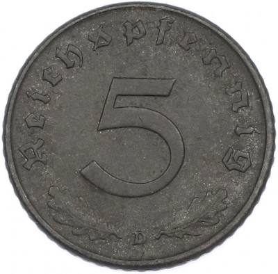 5 рейхспфеннигов 1947 года D Германия