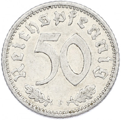 50 рейхспфеннигов 1935 года F Германия