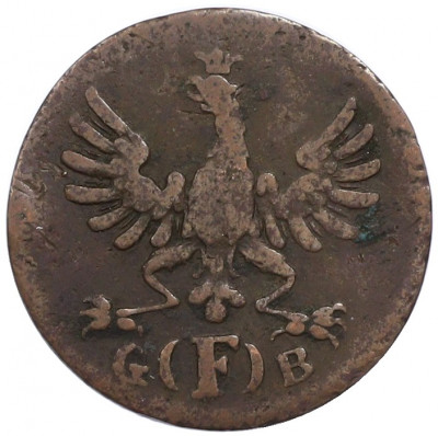1 пфенниг 1794 года Франкфурт