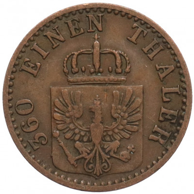 1 пфенниг 1870 года A Пруссия
