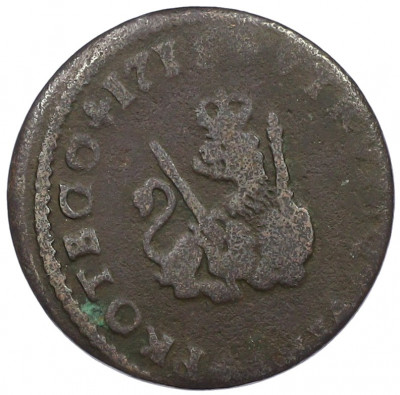 1 мараведи 1718 года Испания (Филипп V)