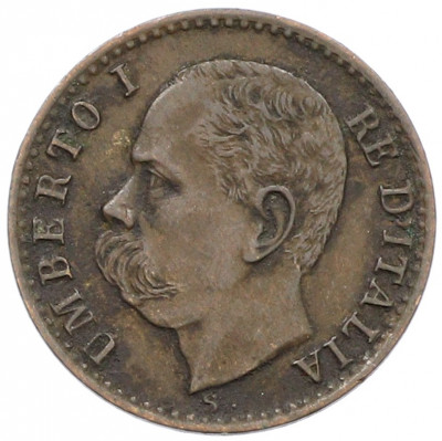 1 чентезимо 1896 года Италия