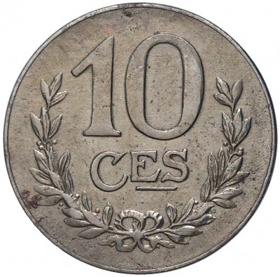 10 сантимов 1918 года Люксембург