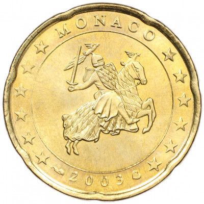 20 евроцентов 2003 года Монако