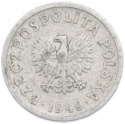 10 грошей 1949 года Польша